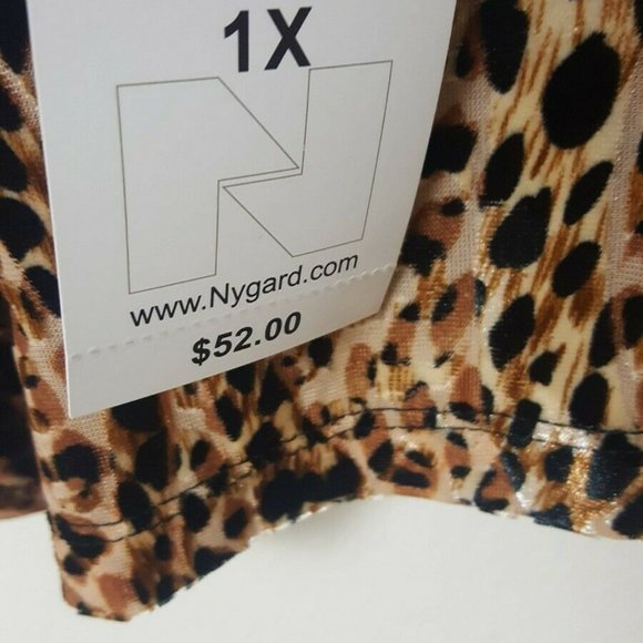 TanJay Animal Print Cheetah Womens Blazer Jacket - Picture 8 of 9